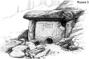 Дольмены рисунок