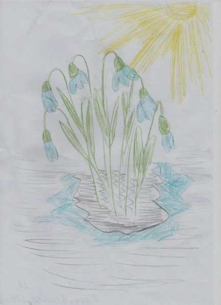 МК подснежники пролески