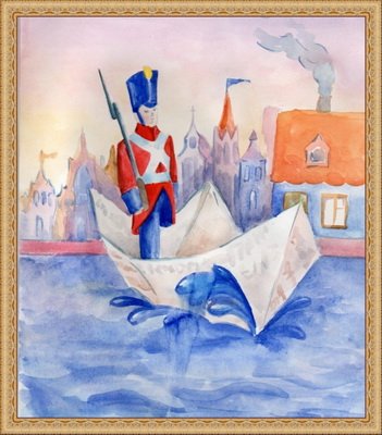 Раскраски к сказке стойкий оловянный солдатик Андерсен