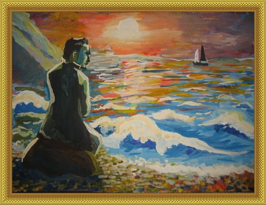 Картина Лермонтова Парус