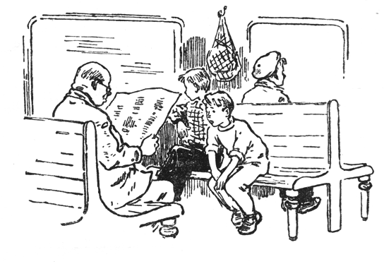 Андреев Петька на даче иллюстрации