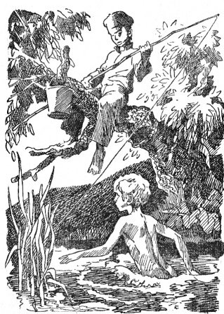 Иллюстрация к произведению Петька на даче