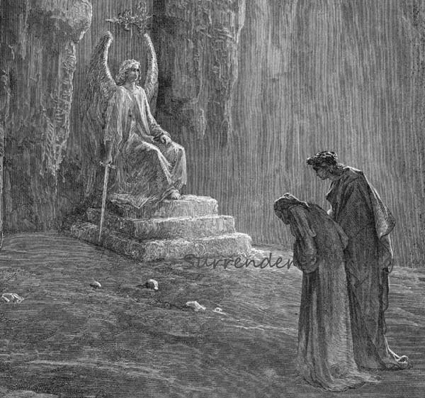 Гюстав Доре. «Данте и Вергилий в девятом круге ада». 1861