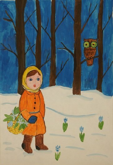 Стихи из сказки 12 месяцев