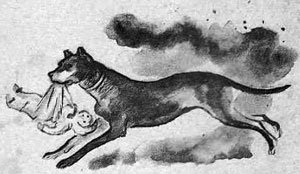 Иллюстрации к рассказу Толстого пожарные собаки