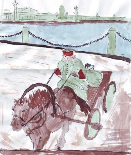 Иллюстрации к рассказу человек на часах Лесков