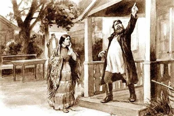 Гроза Островский иллюстрации Катерина