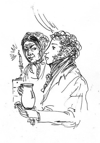 Ветхая лачужка Пушкин