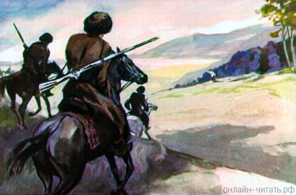 Кавказский пленник Толстого иллюстрации