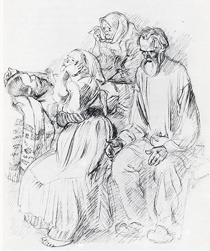 Некрасов Мороз красный нос иллюстрации Пахомова