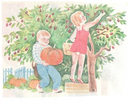 Бунин Антоновские яблоки сад