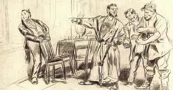 Гоголь мертвые души иллюстрации