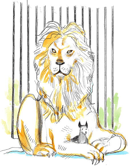 Произведение Льва Толстого Лев и собачка