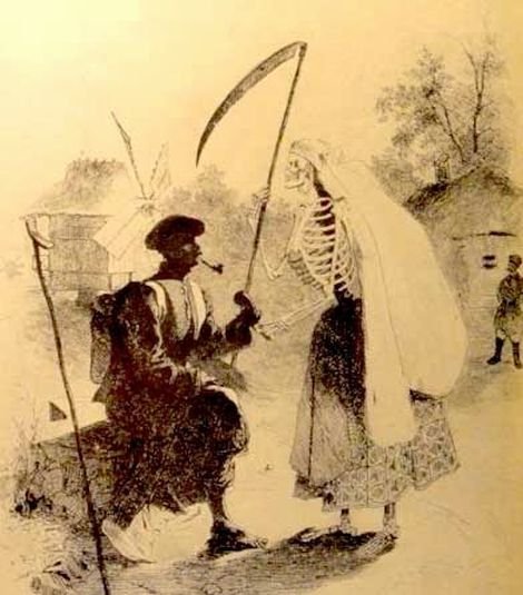 Солдат и смерть мультфильм 2006