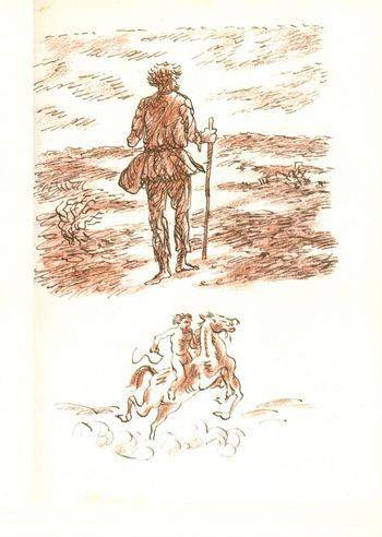 Рисунок к Очарованный Странник Лескова