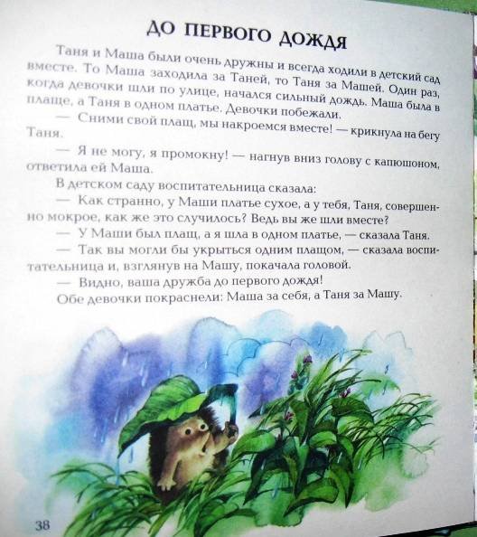 Осеева Дружба до первого дождя