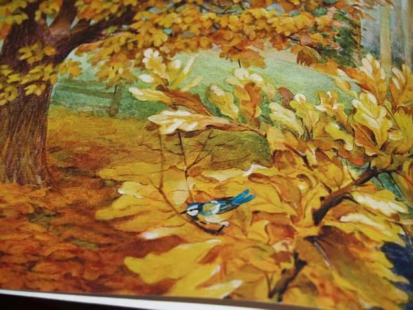 Фёдор Иванович Тютчев листья иллюстрация