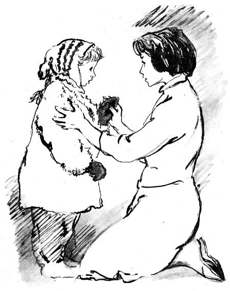 Елена Верейская белая шубка