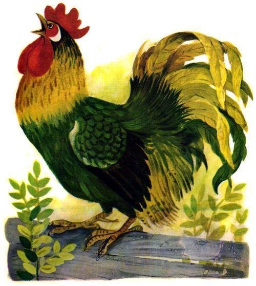 Герои сказки цыпленок Чуковского
