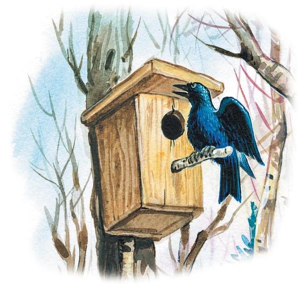 Василий Белов скворцы скворечник