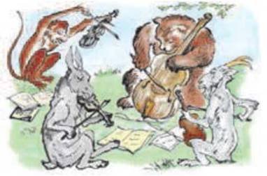 Иллюстрацию к произведению Крылова квартет