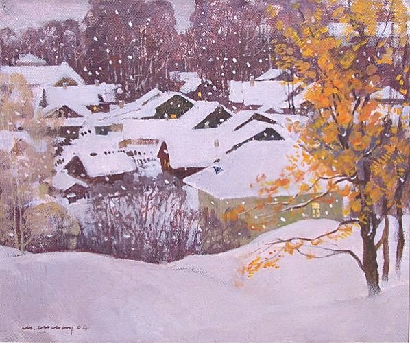 Л.Воронкова снег идет иллюстрации