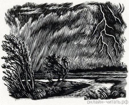 Иллюстрация к грозе Тютчева