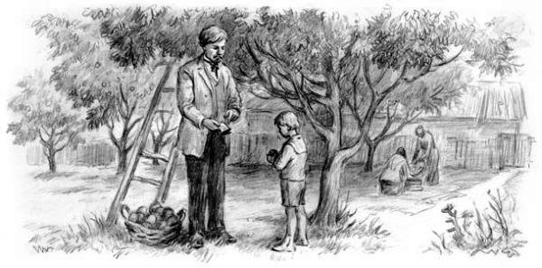 Константин Дмитриевич Ушинский «четыре желания» рисунок