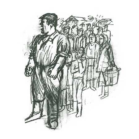 Иллюстрация к рассказу срезал Шукшина