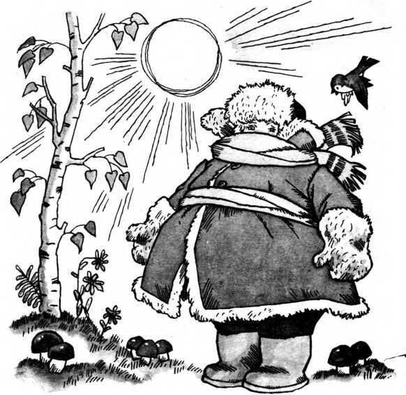 Про мимозу Михалков иллюстрации