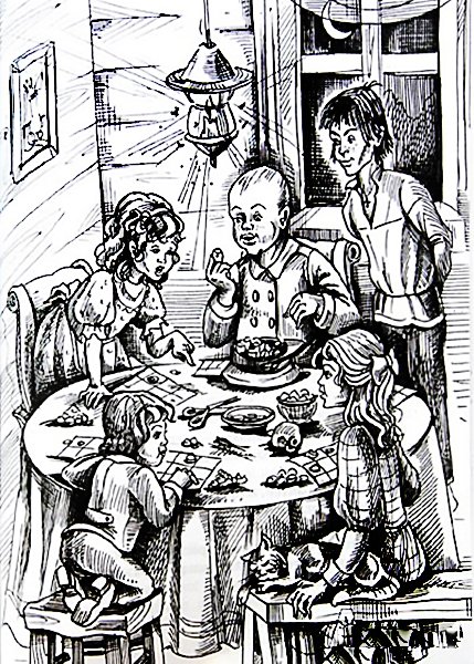 Гриша Чехов иллюстрации