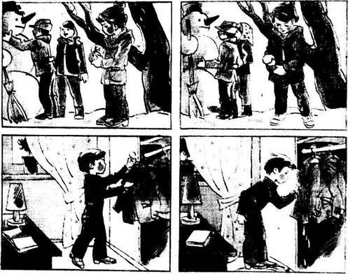 Иллюстрации к рассказу про снежный колобок (48 фото)