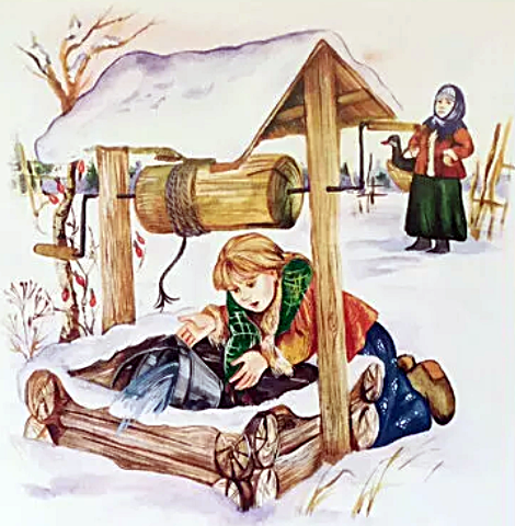 Иллюстрация к произведению мороз иваныч (43 фото)