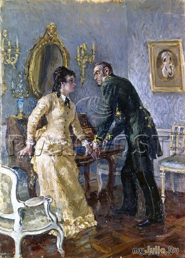 Иллюстрации Ванециан Анна Каренина