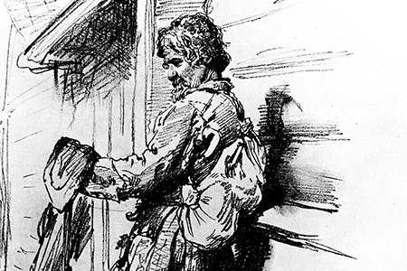 Шерлок Холмс человек с рассеченной губой