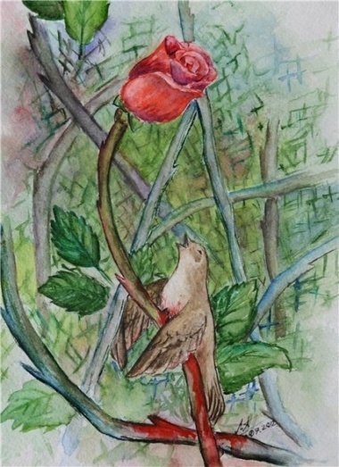 Оскар Уайльд сказка Соловей и роза