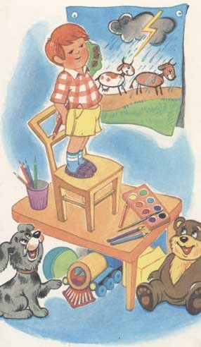 Сергей Михалков рисунок