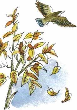 Василий Жуковский птичка