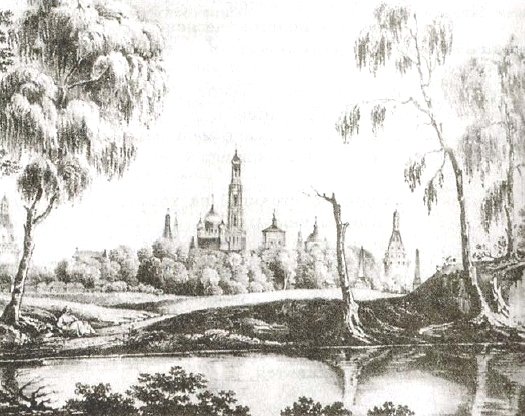 Иллюстрация к бедной Лизе Карамзина карандашом