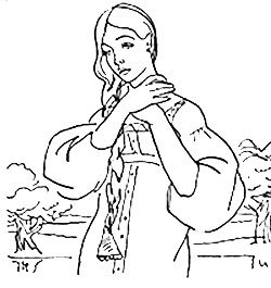 Кипренский бедная Лиза картина