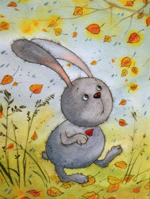 Осенние зайчики в живописи