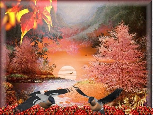 Константин Бальмонт осень