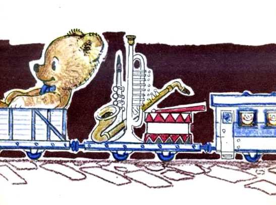 Голубая стрела поезд Родари