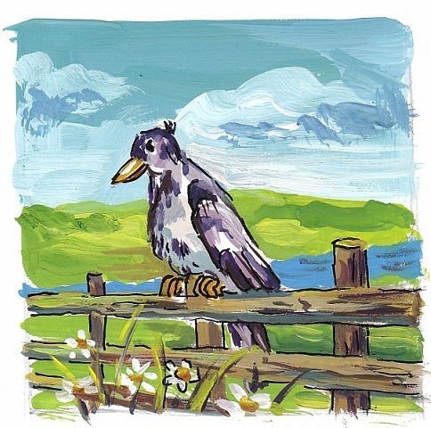 Николай Михайлович рубцов родная деревня иллюстрация