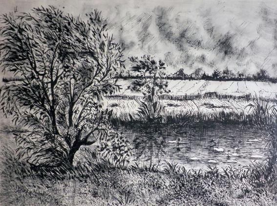 Некрасов перед дождем