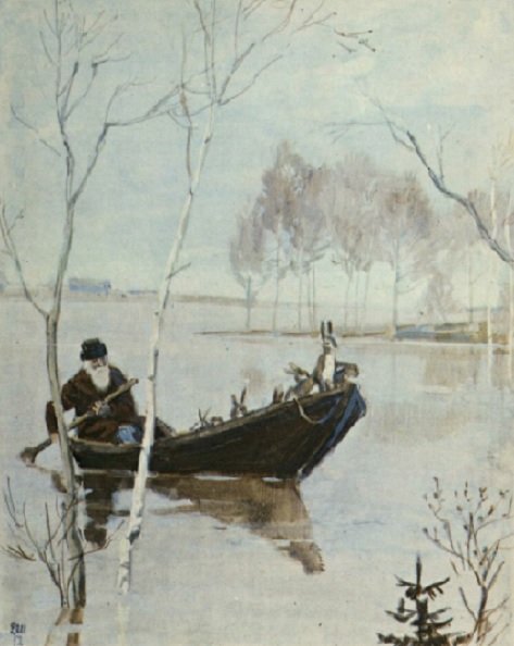 Камиль коро порыв ветра