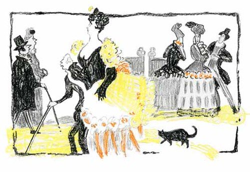 Аристократка Зощенко рисунок