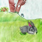 Рубцов про зайца иллюстрация