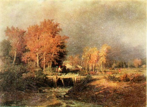 «Перед дождем» (1869 Васильев