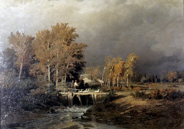 Иллюстрации к стихотворению некрасова перед дождем (49 фото)